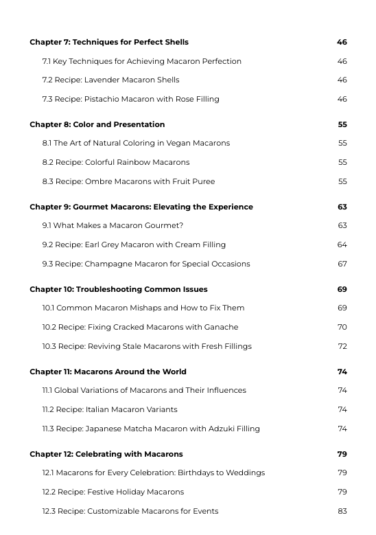 Macarons Secrets Collection