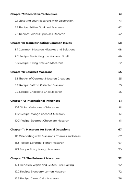 Macarons Secrets Collection